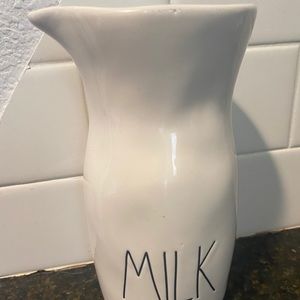 RAE DUNN small Milk.